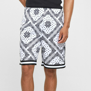 Shorts de sport pour hommes vierges en gros, personnalisables, respirants, en maille d'été, pour fitness, entraînement, basketball et course à pied - Product Image 4