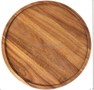 Durable Wooden Tray with Raised Edges <b>Safe</b> and Stylish <b>for</b> Food Serving, Display, and Multifunctional <b>Home</b> Use <b>for</b> <b>Sale</b> - Product Image 6