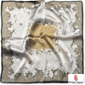 Private Label Satin Scarf Custom Logo Printing Wholesale Fashion Accessory OEM ODM Supplier Nigeria Ghana Kenya Congo Senegal - Product Image 4