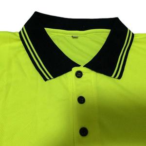 Polo de sécurité en polyester personnalisable, haute visibilité, réfléchissant, pour le travail de construction, uniforme de travail - Product Image 3