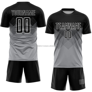 Unisex New Style Soccer Wear Custom Sublimation Breathable Lightweight Football Uniform with <b>Socks</b> and Top for Team Sports - Product Image 3