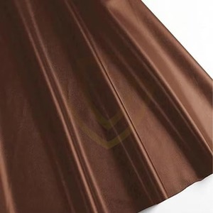 Service OEM, jupes en cuir véritable pour femmes, best-sellers, logo personnalisé, respirantes, jupes en cuir pour femmes pour l'extérieur - Product Image 4