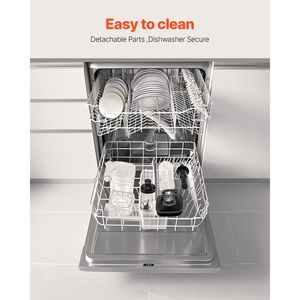 Licuadora Profesional Multifuncional de 1400W y 61 oz con 2 Vasos para Smoothies y Otros Usos - Product Image 6