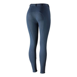 Pantalones de equitación de silicona con asiento completo para mujer, leggings de equitación estampados al por mayor - Product Image 2