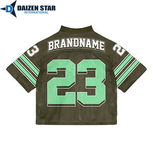 Camiseta de Fútbol Unisex de Malla con Nombre de Equipo Personalizado, 100% Poliéster, Transpirable y de Secado Rápido, Mangas Cortas para Todas las Temporadas - Product Image 4