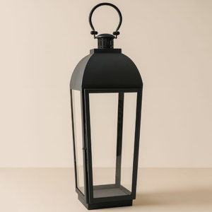 Vente en gros de lanternes à bougies écologiques portables en métal et en verre avec finition dorée, lanternes à bougies pour l'extérieur et la maison, fabriquées à la main - Product Image 4