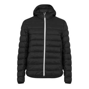 Veste matelassée élégante pour homme, fabrication OEM, impression sur écran, vêtements décontractés pour homme, veste matelassée 100% coton polyester - Product Image 4