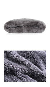 Soft Thicken Ski <b>Hat</b> Unisex Ear Neck Protection Warm Winter Beanie Knitted Cap Scarf Set Common Vintage Style - Product Image 6
