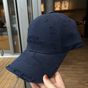 Custom Embroidery logo 6 Panel Cotton Washed Distressed <b>Hat</b> Cap With <b>Dad</b> <b>Hats</b> Distressed Baseball Caps - Product Image 6