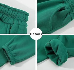 Conjunto Deportivo de Invierno para Niños, Sudadera con Capucha y Pantalones Jogger, Ropa Deportiva Unisex para Niños Pequeños, Forro Polar Cálido, Pana 100% Algodón, Personalizado - Product Image 5