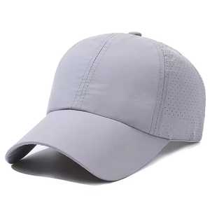 Casquette de baseball unisexe respirante en polyester 56-60cm, chapeau décontracté d'extérieur printemps-été pour adulte avec design en maille - Product Image 3