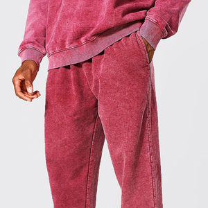 Pantalones Deportivos para Hombre con Lavado Ácido y Logotipo Personalizado, Estilo Casual Ligero, Última Tendencia, Corte Recto de Longitud Regular - Product Image 5