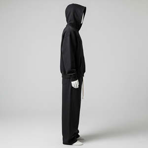 Ensemble de survêtements et sweats à capuche en polaire épais pour homme - Veste de sport chaude pour l'hiver - Product Image 2