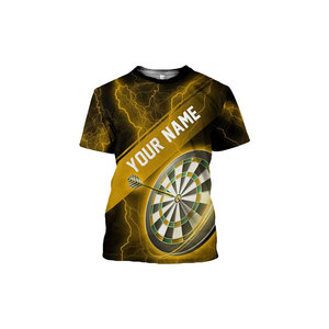 Camisetas Personalizadas con Nombre en 3D, Camisetas Unisex Ecológicas y Transpirables de Mezcla de Poliéster/Algodón para Equipos, Diseño Casual - Product Image 6