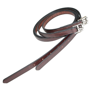 Estribos de Cuero Inglés de Primera Calidad, Ajustables, con Hebillas de Aleación de Zinc, Costuras Decorativas, Características de Seguridad para Montar a Caballo, Horsekraft - Product Image 2