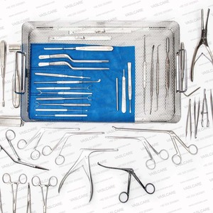 ENT Nasal Surgical Instrument Set Rhinoplasty & Septoplasty <b>Kit</b> Nasal Bone Crusher and Osteotome <b>Kit</b> ENT Surgery Tools Vaslcare - Product Image 3