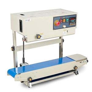 Machine de scellage thermique semi-automatique en acier inoxydable pour l'emballage de sachets alimentaires, capacité de 5 kg, moteur électrique - Product Image 4