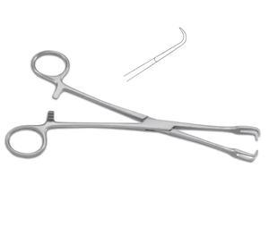 เครื่องมือผ่าตัดทางนรีเวช ชโรเดอร์ เทนากูลัม ฟอร์ซีปส์  ทำจากสแตนเลสสตีล  พร้อมหัวจับแบบตะขอคม - Product Image 5