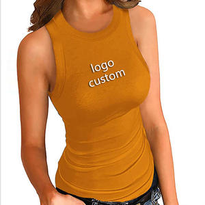 Top de punto blanco básico de alta calidad para mujer, talla grande, ajustado, informal, de verano, con cuello redondo, largo corto, color liso. - Product Image 6