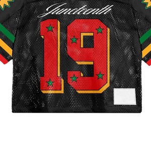 Tela de malla 100% de alta calidad a bajo precio para ropa deportiva, camisetas de malla sublimadas de peso medio - Product Image 4