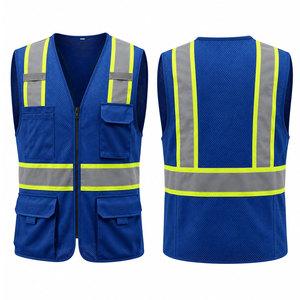 Chaleco de Seguridad Personalizado con Nuevo Diseño, Ligero, Lavable, de Alta Calidad, al por Mayor, para Trabajo - Product Image 1