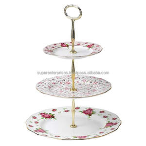 Support de gâteau de conception de branche de cuivre meilleur pour la décoration intérieure conception de finition élevée pour les outils de gâteau de décor de Table de mariage et de fête - Product Image 5