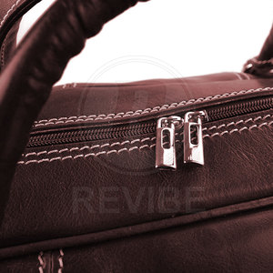 Elegant Style Genuine <b>Leather</b> <b>Duffle</b> <b>Bags</b> for Travel Use Classic Design Lightweight Eco-Friendly 30-40L Capacity Smooth Finish - Product Image 6