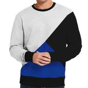 Sudadera de manga larga para hombre de alta calidad con diseño de panel Sudaderas de invierno personalizadas - Product Image 2