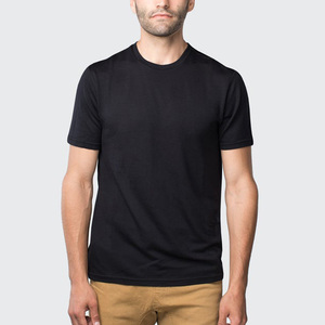 OEM Custom 100% Cotton Unisex Crew Neck Solid Front Logo Soft T-Shirt Blank Design Street Style <b>Quick</b> Dry 220g for Active Wear - Product Image 3