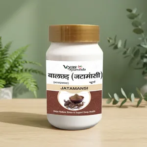 Stock disponible : Extrait de plante Balchhad (Jatamansi) en poudre, formule ayurvédique à base de plantes pour l'équilibre mental et le bien-être quotidien. - Product Image 2