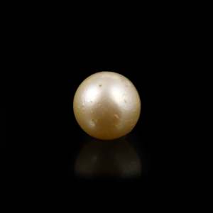 Perle dorée artisanale de 3,6 carats, pierre précieuse en vrac pour bijoux fins - Product Image 1