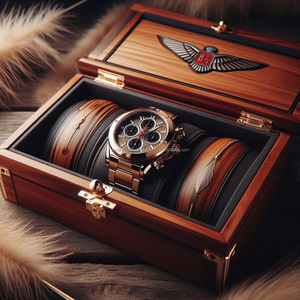 Boîtes de montres en bois personnalisées de qualité supérieure pour les conteneurs d'emballage de cadeaux uniques Stockage de montres en bois de qualité supérieure - Product Image 4
