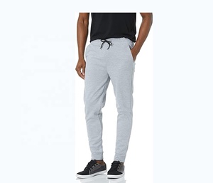 High <b>Elasticity</b> Men's Regular Fit Fleece Joggers Pants High Quality Casual Trousers <b>Lace</b> Decoration Customizable Logo Windproof - Product Image 1