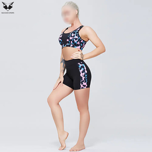 Producto de Alta Demanda, Nueva Llegada, Precio al por Mayor, Conjunto Deportivo de 2 Piezas, Top y Pantalones Cortos, Ropa Deportiva para Mujer - Product Image 4