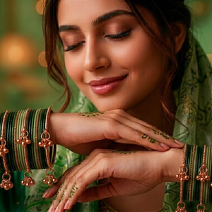 Brazaletes de vidrio de nuevo diseño para bodas y fiestas, varios colores, brazaletes de vidrio indios y pakistaníes, brazaletes para baby shower. - Product Image 5