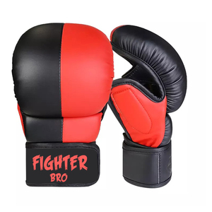 Gants de compétition MMA en cuir artificiel pour entraînement, sparring, combat, Muay Thai, Kickboxing, logo personnalisé, ajustement professionnel - Product Image 6