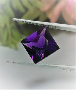 Natural Amethyst Gemstone Prince Cut High Quality Loose Stone For Jewelry Making Ring Pendant Design - Product Image 6
