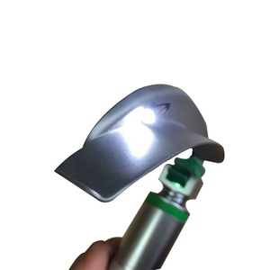Ensemble de laryngoscopes en acier inoxydable de qualité supérieure, 6 lames, étui de rangement, réutilisable, usage dentaire professionnel, alimenté par machine - Product Image 3