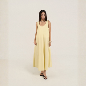 Vestido Maxi Holgado de Maternidad para Mujer, Prenda Informal, Transpirable, Ligero, Tejido Ecológico, para Verano - Product Image 2