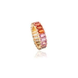 18K Solid White <b>Gold</b> <b>Opal</b> Constellation Wedding <b>Ring</b> for Women - Product Image 4