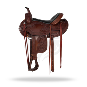 Silla de Montar Western Haflinger, Silla de Montar para Caballos, Equipo Ecuestre - Product Image 1