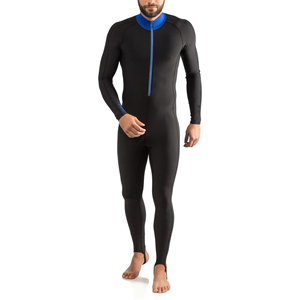 Combinaison de plongée pour hommes, fermetures éclair aux chevilles et aux poignets, combinaison de plongée pour un changement rapide, équipement de plongée professionnel pour les sports nautiques et le surf - Product Image 1