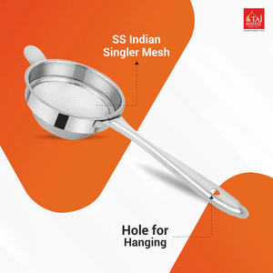 High Grade SS Sliver Tea & Coffee <b>Strainer</b> for Kitchenware Multi function Durable comfortable Handle - Product Image 5