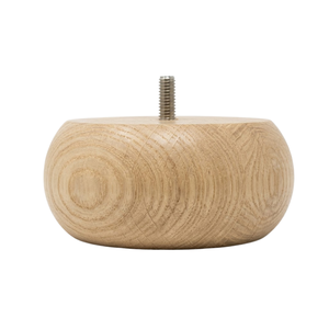 Patas de Soporte Elegantes para Muebles de Madera Dura, Patas de Madera Resistentes para Sofá, Silla, Gabinete y Otomana, Repuesto - Product Image 1