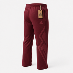 New Arrived 2026 Heavyweight 100% Cotton Canvas Eco-Friendly Breathable Boxy Fit 2 Tone Custom Washed Men's Casual Pants - Product Image 6