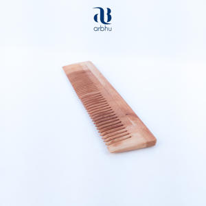 Bamboo Hair <b>Brush</b> <b>Scalp</b> <b>Massage</b> Paddle Detangling Natural Wooden Hair Combs - Product Image 4