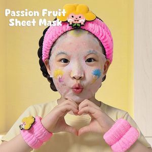 Masque en feuille hydratant pour le visage, peau normale, origine coréenne, fruit de la passion - Product Image 3