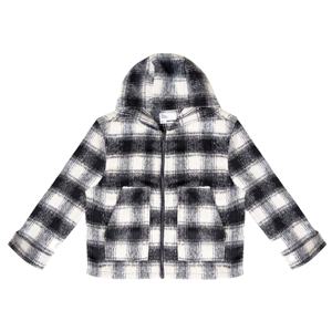 Ropa Casual Streetwear para hombre caqui azul claro chaquetas de lana abrigos clásico cuello alto bombardero primavera otoño chaqueta - Product Image 1