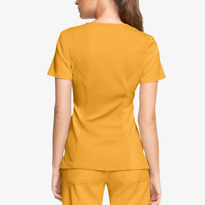 Meilleures ventes : Blouses d'infirmière pour femmes, tenues d'hôpital en coton et polyester de haute qualité, avec couleur et logo personnalisables - Product Image 2
