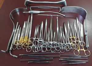 Juego de instrumentos para cirugía abdominal de alta calidad, fabricado en acero quirúrgico inoxidable por Dentavex - Product Image 3